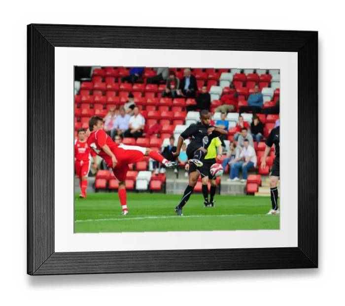 Framed Print : Bristol City vs. Cheltenham Town: Pre-Season Friendly - Season 09-10