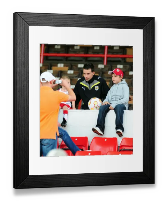 Framed Print : Bristol City FC: 09-10 Season Open Day - A Peek Behind the Scenes Framed Print : Bristol City FC: 09-10 Season Open Day - A Peek Behind the Scenes