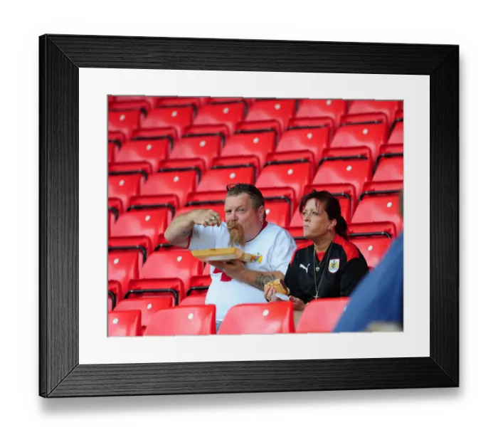 Framed Print : Bristol City FC First Team Open Day 09-10: A Peek into the Season