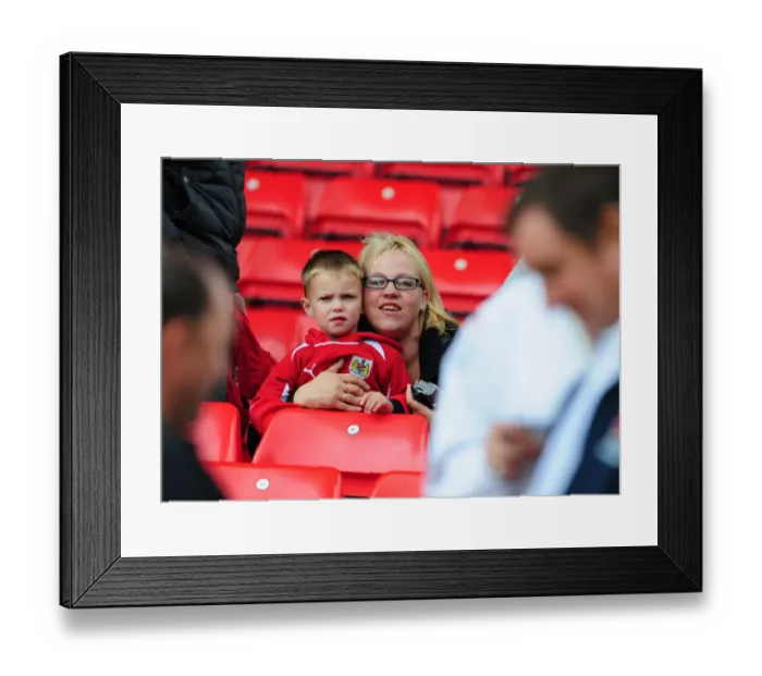 Framed Print : Bristol City FC Open Day: 09-10 Season - First Team