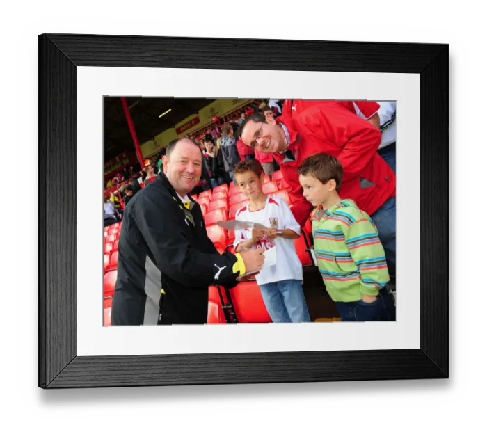 Framed Print : Behind the Scenes: 09-10 Bristol City FC First Team Open Day Framed Print : Behind the Scenes: 09-10 Bristol City FC First Team Open Day