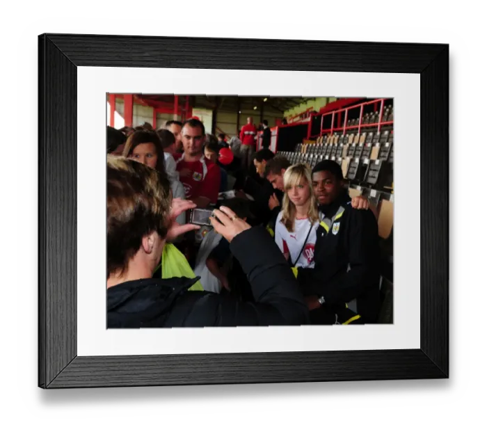 Framed Print : Behind the Scenes: Bristol City First Team - Season 09-10 Open Day Framed Print : Behind the Scenes: Bristol City First Team - Season 09-10 Open Day
