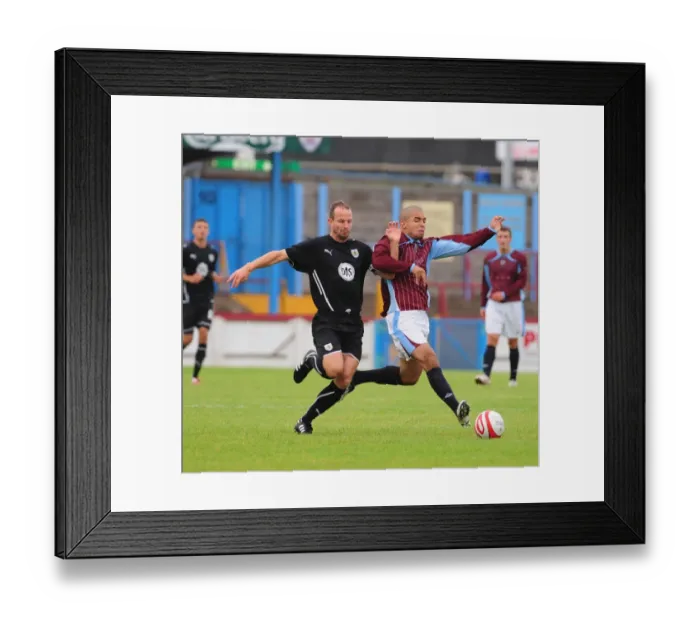 Framed Print : Bristol City Football Club: Pre-Season Friendly - Weymouth vs. Bristol City, Season 09-10 Framed Print : Bristol City Football Club: Pre-Season Friendly - Weymouth vs. Bristol City, Season 09-10