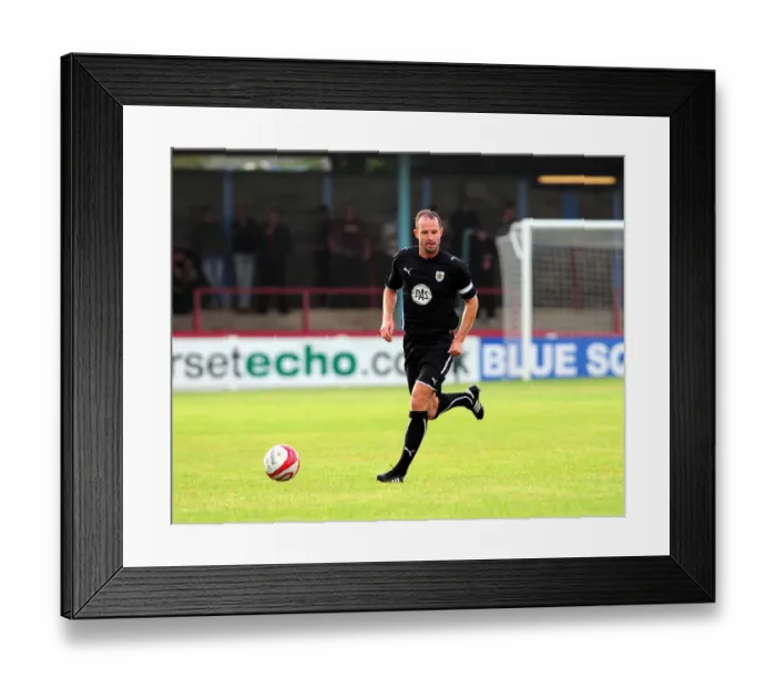 Framed Print : Bristol City FC: Pre-Season Friendly Against Weymouth (09-10) Framed Print : Bristol City FC: Pre-Season Friendly Against Weymouth (09-10)