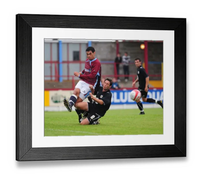 Framed Print : Bristol City FC: Pre-Season Friendly Against Weymouth (09-10)