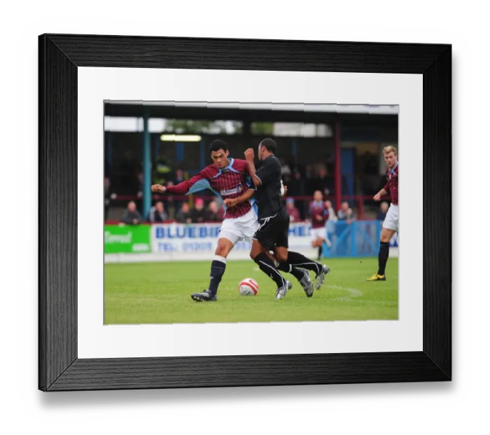 Framed Print : Bristol City FC vs Weymouth: Pre-Season Friendly (09-10)