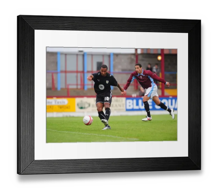 Framed Print : Bristol City FC vs Weymouth: Pre-Season Friendly (09-10)