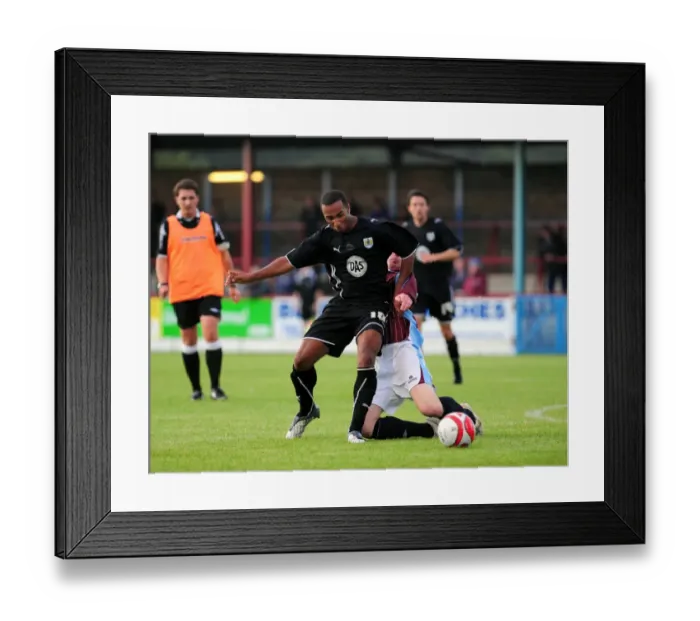 Framed Print : Bristol City FC vs Weymouth: Pre-Season Friendly (09-10)