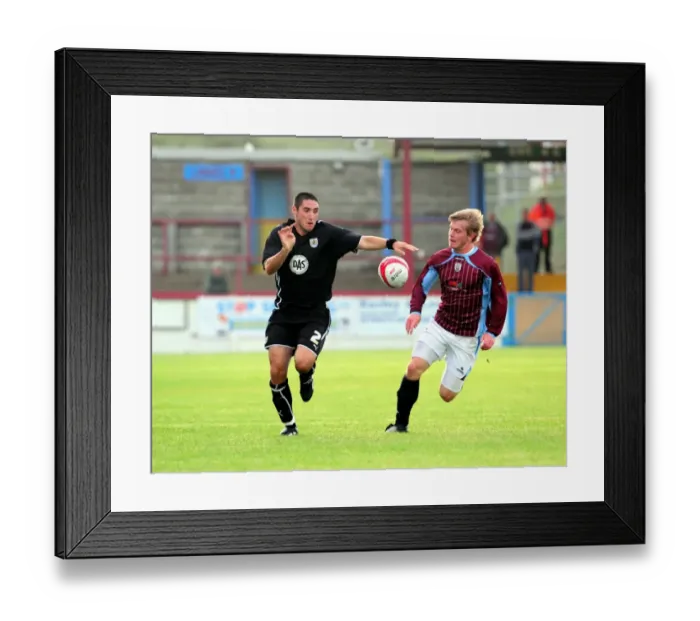 Framed Print : Bristol City FC vs Weymouth: Pre-Season Friendly (09-10)