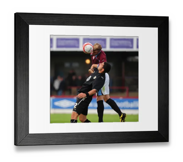 Framed Print : Bristol City FC: Pre-Season Friendly Against Weymouth (09-10) Framed Print : Bristol City FC: Pre-Season Friendly Against Weymouth (09-10)