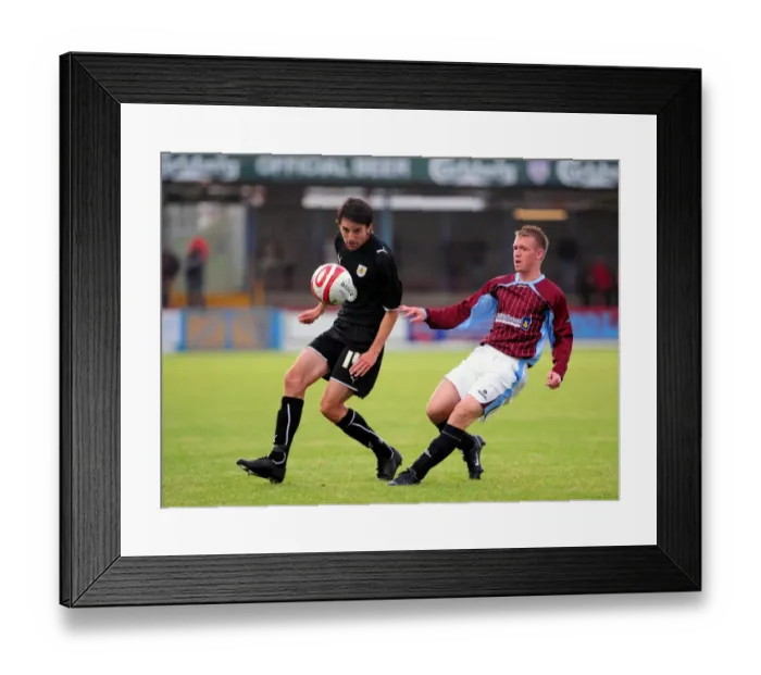 Framed Print : Bristol City FC: Pre-Season Friendly Against Weymouth (09-10) Framed Print : Bristol City FC: Pre-Season Friendly Against Weymouth (09-10)