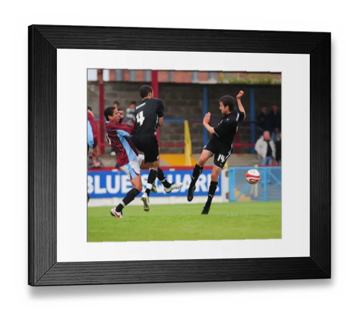 Framed Print : Bristol City FC: Pre-Season Friendly Against Weymouth (09-10) Framed Print : Bristol City FC: Pre-Season Friendly Against Weymouth (09-10)