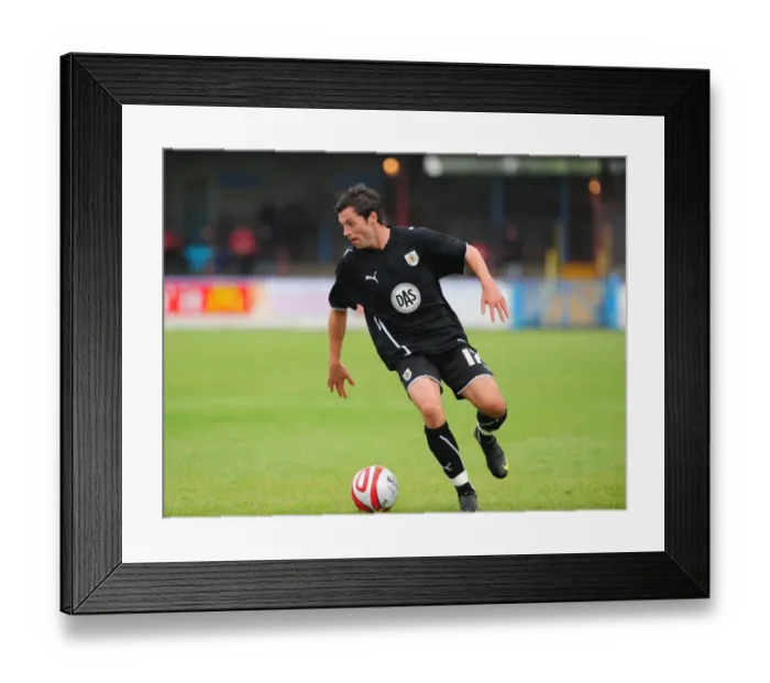 Framed Print : Bristol City FC vs Weymouth: Pre-Season Friendly (09-10)