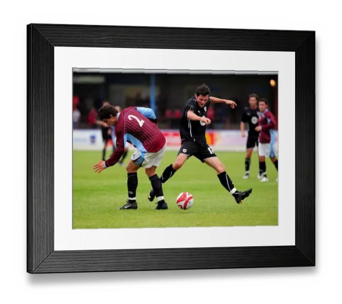 Framed Print : Bristol City FC vs Weymouth: Pre-Season Friendly (09-10)