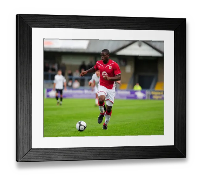 Framed Print : Bristol City FC vs Dorchester: Pre-Season Friendly (09-10)