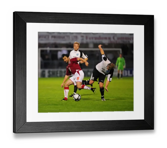 Framed Print : Bristol City FC: Pre-Season Friendly Against Dorchester (09-10) Framed Print : Bristol City FC: Pre-Season Friendly Against Dorchester (09-10)