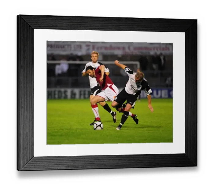 Framed Print : Bristol City FC: Pre-Season Friendly Against Dorchester (09-10) Framed Print : Bristol City FC: Pre-Season Friendly Against Dorchester (09-10)