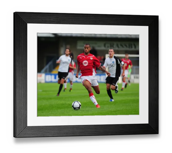 Framed Print : Bristol City FC: Pre-Season Friendly Against Dorchester (09-10) Framed Print : Bristol City FC: Pre-Season Friendly Against Dorchester (09-10)