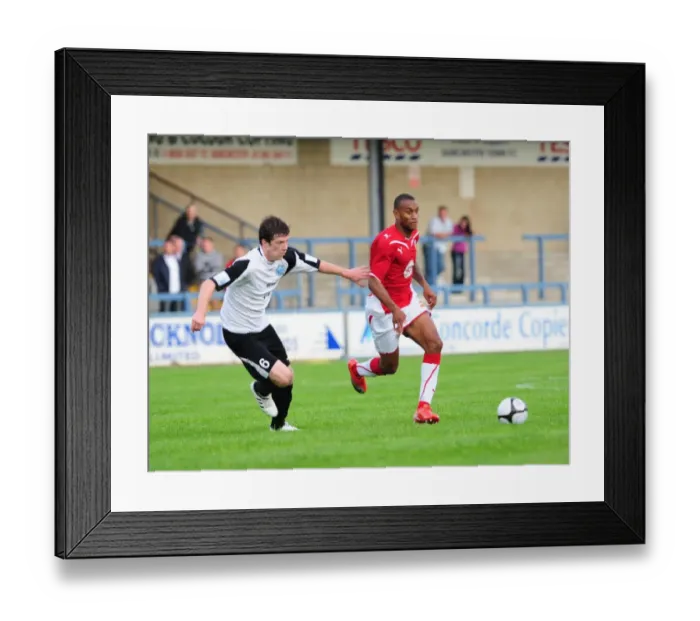 Framed Print : Bristol City FC vs Dorchester: Pre-Season Friendly (09-10) Framed Print : Bristol City FC vs Dorchester: Pre-Season Friendly (09-10)
