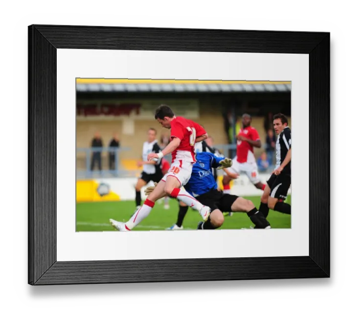 Framed Print : Bristol City FC vs Dorchester: Pre-Season Friendly (09-10)