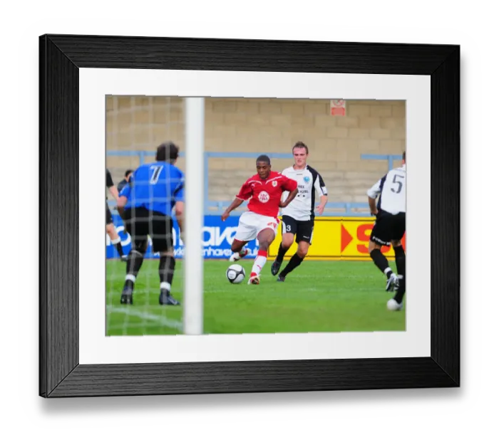Framed Print : Bristol City FC: Pre-Season Friendly vs. Dorchester (Season 09-10)