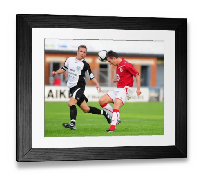 Framed Print : Bristol City FC: Pre-Season Friendly Against Dorchester (09-10) Framed Print : Bristol City FC: Pre-Season Friendly Against Dorchester (09-10)