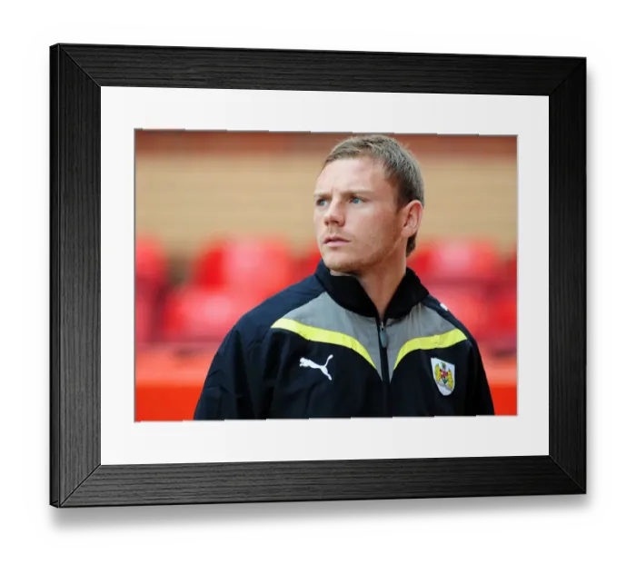 Framed Print : Bristol City vs. Wolverhampton Wanderers: Pre-Season Friendly (09-10)