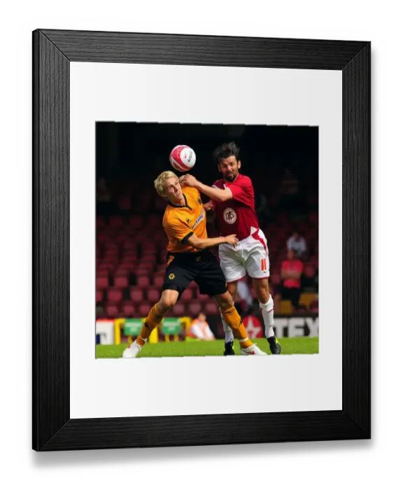 Framed Print : Bristol City vs. Wolverhampton Wanderers: Pre-Season Friendly (09-10)