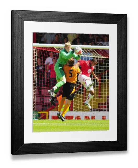 Framed Print : Bristol City vs. Wolverhampton Wanderers: Pre-Season Friendly (09-10)