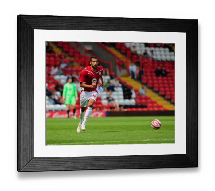 Framed Print : Bristol City vs. Wolverhampton Wanderers: Pre-Season Friendly (09-10)