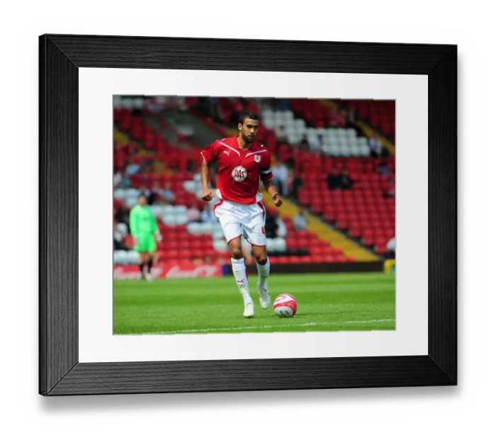 Framed Print : Bristol City vs. Wolverhampton Wanderers: Pre-Season Friendly (09-10)