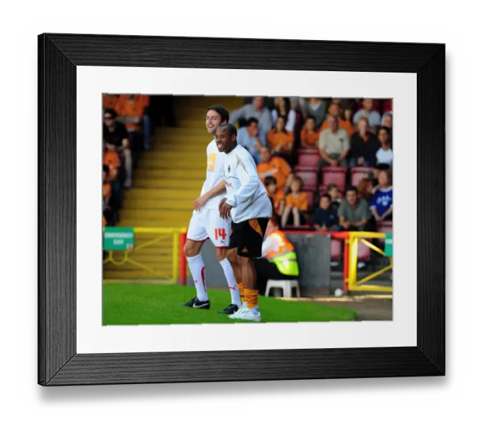 Framed Print : Bristol City vs. Wolverhampton Wanderers: 09-10 Pre-Season Friendly