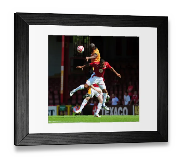 Framed Print : Bristol City vs. Wolverhampton Wanderers: Pre-Season Friendly (09-10)
