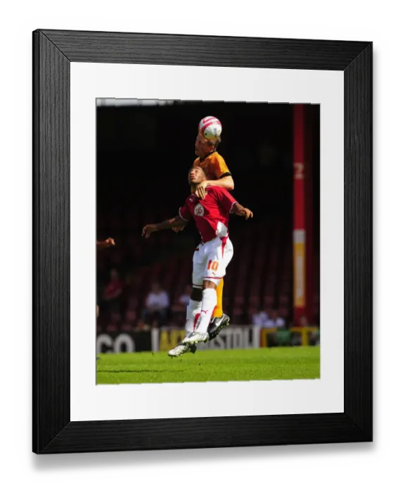 Framed Print : Bristol City vs. Wolverhampton Wanderers: Pre-Season Friendly - 09-10 Framed Print : Bristol City vs. Wolverhampton Wanderers: Pre-Season Friendly - 09-10