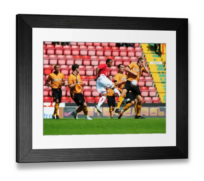 Framed Print : Bristol City vs. Wolverhampton Wanderers: 09-10 Pre-Season Friendly Framed Print : Bristol City vs. Wolverhampton Wanderers: 09-10 Pre-Season Friendly