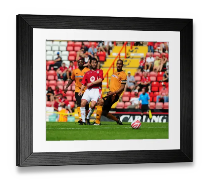 Framed Print : Bristol City vs. Wolverhampton Wanderers: Pre-Season Friendly (09-10)