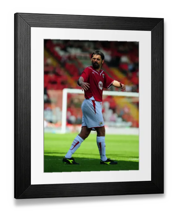 Framed Print : Bristol City vs. Wolverhampton Wanderers: Pre-Season Friendly (09-10)