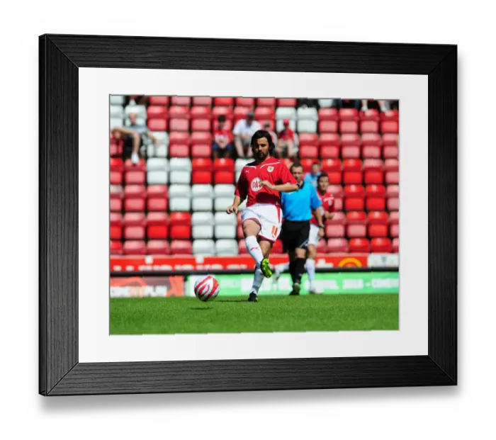 Framed Print : Bristol City vs. Wolverhampton Wanderers: Pre-Season Friendly (09-10)