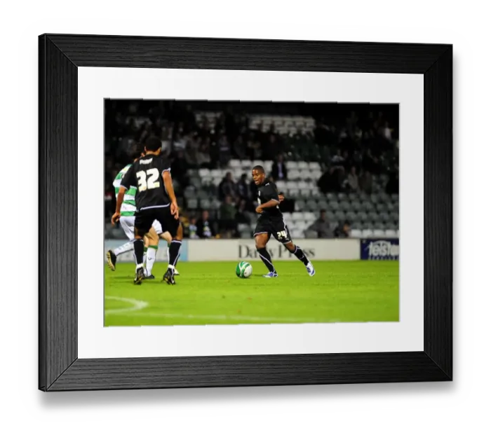 Framed Print : Bristol City vs Yeovil Town: Pre-Season Friendly - Season 09-10