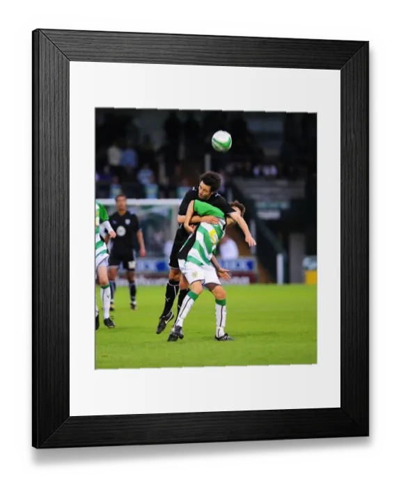 Framed Print : Pre-Season Friendly: Yeovil Town vs. Bristol City - Season 09-10