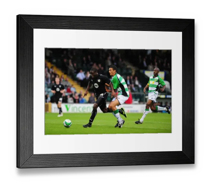 Framed Print : Bristol City vs Yeovil Town: Pre-Season Friendly - Season 09-10