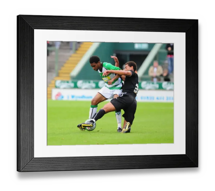 Framed Print : Bristol City vs Yeovil Town: Pre-Season Friendly - Season 09-10