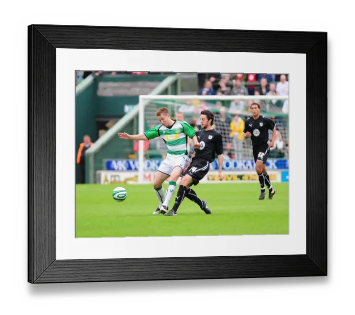 Framed Print : Pre-Season Friendly: Yeovil Town vs. Bristol City - Season 09-10