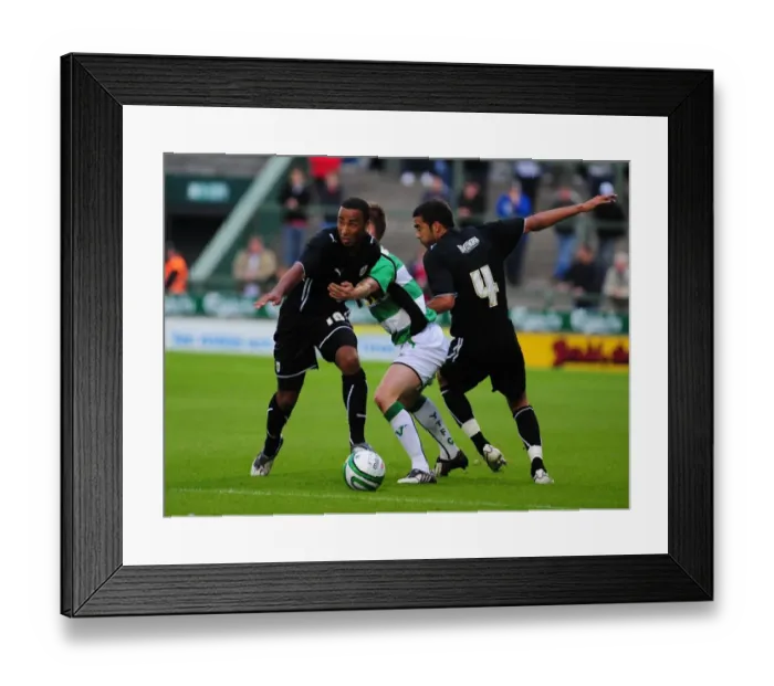 Framed Print : Bristol City vs Yeovil Town: Pre-Season Friendly - Season 09-10