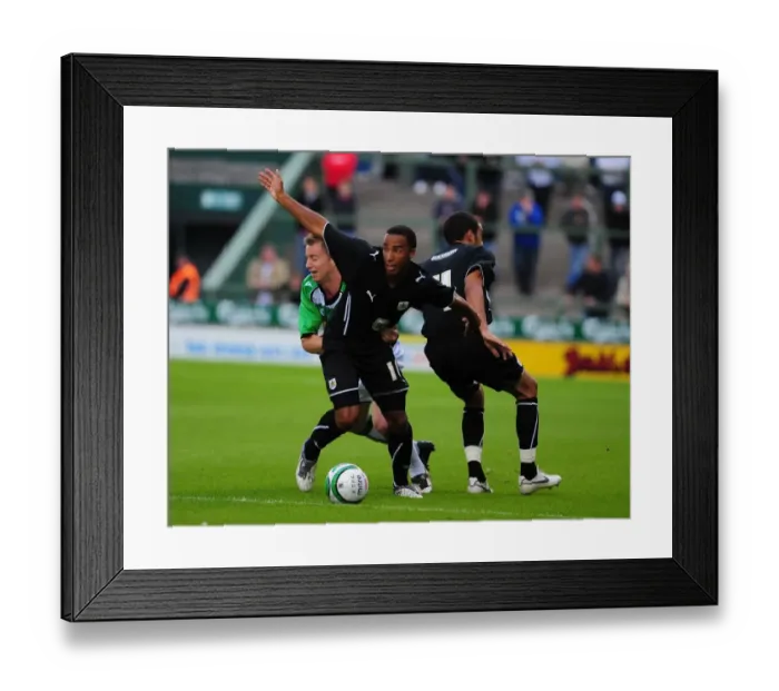 Framed Print : Bristol City vs. Yeovil Town: 09-10 Pre-Season Friendly - A Peek into the First Team Action