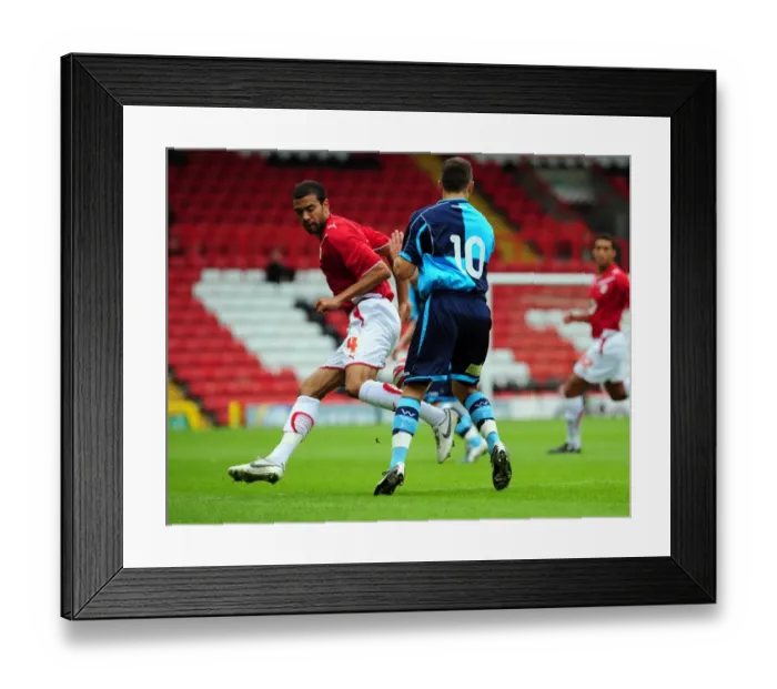 Framed Print : Bristol City vs Wycombe Wanderers: 2009-2010 Pre-Season Friendly