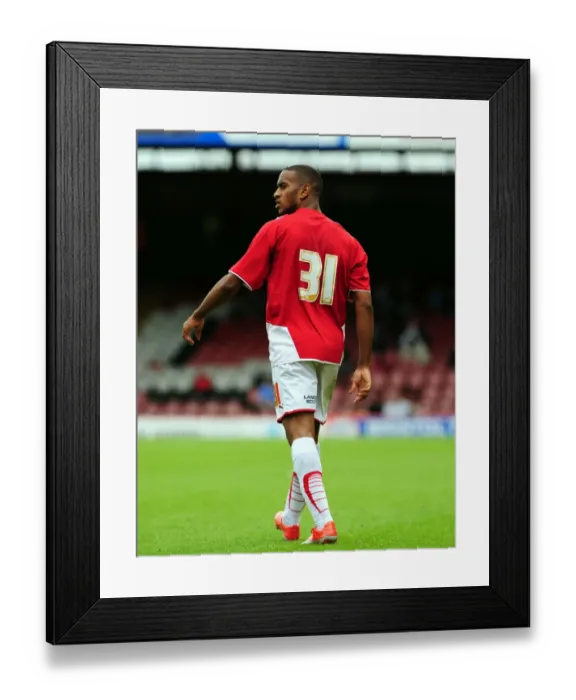Framed Print : Bristol City vs Wycombe Wanderers: 2009-10 Pre-Season Friendly