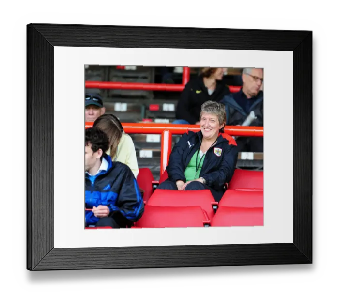 Framed Print : Bristol City vs Wycombe Wanderers: 2009-10 Pre-Season Friendly