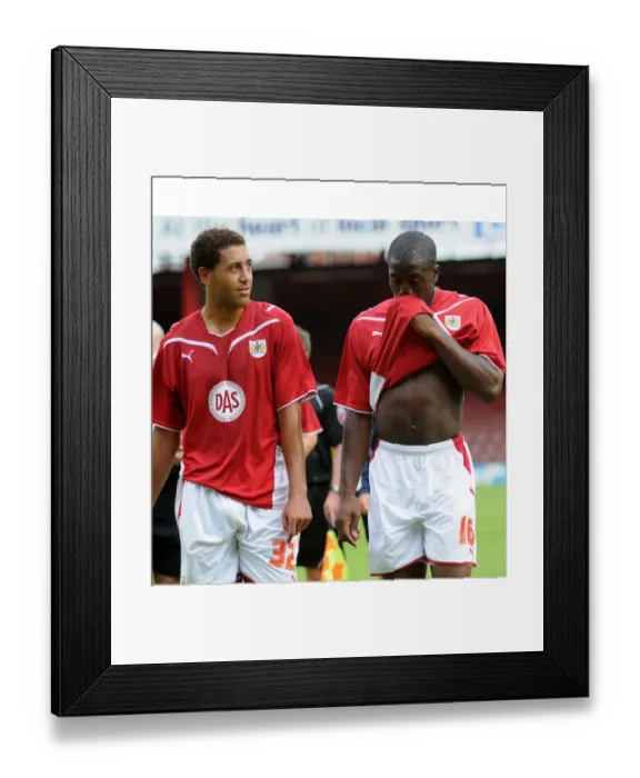 Framed Print : Lewin Nyatanga and John Akinde