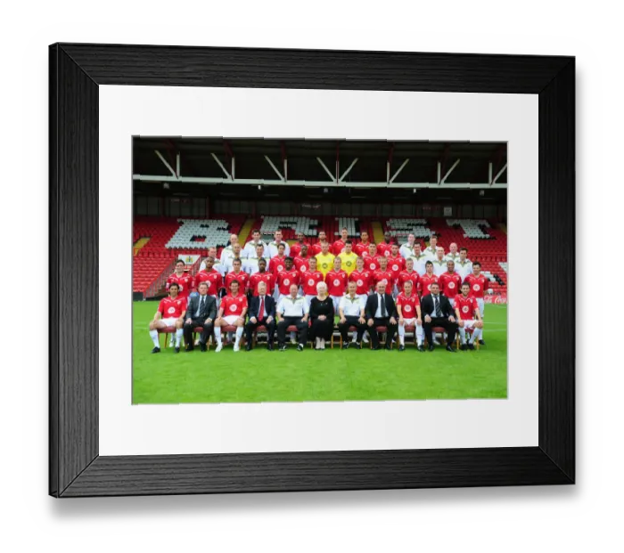Framed Print : Bristol City First Team: United in Blue - 09-10 Season Framed Print : Bristol City First Team: United in Blue - 09-10 Season